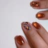 Wine Red Press On Nails 24pcs Short Square Full Cover Reusable False Nails