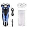 Rechargeable Waterproof Electric Shaver with Rotary Heads, LED Display & Pop Up Trimmer