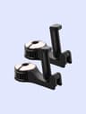 Car Seat Hook Phone Holder Rotatable Soft Silicone Secure Lock Hidden Design Fits Phones