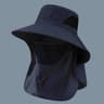 All Day Outdoor Sun Protection Hat With Neck Flap UPF Wide Brim Cap For Fishing Hiking  Camping 5