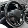 Luxury Carbon Fiber Car Steering Wheel Cover Non Slip Universal Fit 8
