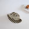 Kids Bucket Hat Checkerboard Plaid Toddler Sun Hat For Boys And Girls 4