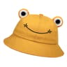 Cute Frog Bucket Hats Women Bucket Hat Women Summer Outdoor Sun Fishing Cap Cotton Wild Panama Hats 4