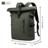Anti Theft Laptop Backpack With USB Port for Travel Business School