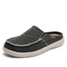 Mens Canvas Slip On Half Shoes Summer Casual Slippers Lightweight Breathable Zapatillas 8
