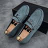 PU Leather Faux Suede Breathable Slipon Driving Loafers New Men Casual Fashion Sneakers For Classic 8