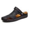 Men Summer Sandals Leather Classic Roman Sandals Beach Flip Flops Trekking Outdoor Water Sneakers S 6