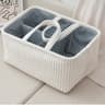 Large Bohemian Storage Basket MultiCompartment Organizer For Baby Clothes Toys And Home Decor 6