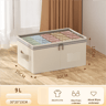 Large Capacity Clothing Storage Box Foldable Storage Bin For Down Jacket Quilt Organizer Box With L 5