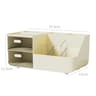 Desktop Storage Box Drawertype Organizer Box For Office Stationery Study Desk Cosmetics Storage Rac 2