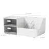 Desktop Storage Box Drawertype Organizer Box For Office Stationery Study Desk Cosmetics Storage Rac 4