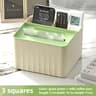 Multifunctional Desktop Tissue Storage Box, Remote Control Organizer, Living Room & Coffee Table Storage Box for Easy
