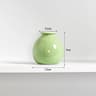 Ceramic Bud Vase, Small Single Stem Flower Vases, Mini Plant Bottle Pot, Decorative Floral Holder for Home Desktop Decor