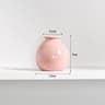 Ceramic Bud Vase, Small Single Stem Flower Vases, Mini Plant Bottle Pot, Decorative Floral Holder for Home Desktop Decor