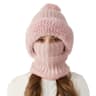 Women Knitted Winter Hat Warm Pullover Hat Outdoor Unisex Hat Neck Warmer For Outdoor Activity 8