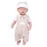 Full Silicone Reborn Doll Wholesale Realistic Baby Toys Lifelike Newborn Baby DIY Painted Dolls Kit 16