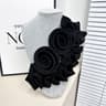 Trendy Floral Decoration, Flower Shape Floral Patch, Detachable Wedding Dress Accessories, DIY Clothing Decoration