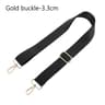 Fashion Black Nylon Shoulder Bag Strap Adjustable Detachable Belt For Messenger Bags Handbag Replac 11