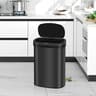 Stainless Steel Automatic Sensor Trash Can No Touch Garbage Can HighCapacity Kitchen Waste Bin 7