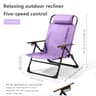 Portable Camping Chair With Adjustable Armrests Detachable Pillow Perfect For Beach Travel And Hiki 7