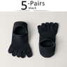 Invisible Toe Socks Summer Thin Cotton Mesh Breathable Soft Elastic Comfort Socks 8