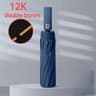 Automatic Folding Umbrella with UV Protection Windproof Compact Travel Umbrella