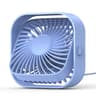 Mini Portable USB Desk Fan With Strong Airflow Quiet Operation Adjustable Speed  Rotatable For Home
