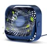 Mini Portable USB Desk Fan With Strong Airflow Quiet Operation Adjustable Speed  Rotatable For Home