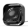Mini Portable USB Desk Fan With Strong Airflow Quiet Operation Adjustable Speed  Rotatable For Home