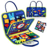 Montessori Busy Board for Toddlers Educational Sensory Toy for Fine Motor Skill Development