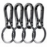 Metal Carabiner Clip Keychain Heavy Duty Key Ring with Hook Organizer for Car Keys, Backpack, or Everyday Carry