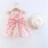 Little Fresh Everyday Sweet Princess Dress With Bow Summer New Girls Dress Floral Print Adorable Da 5