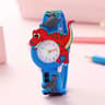3D Dinosaur Kids Cartoon Silicone Quartz Watch For Students 3