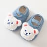 Newborn Cartoon Bear Shoes Plush Winter Soft Soled Infant Walkers 6