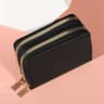 LycheePattern Fashion Purse Large Capacity Coin Purse With Zipper Women Zipper Short Style Multi Ca 9