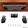 Metal Under Desk Laptop Storage Mount Thickness Holder For Laptop Mini MacBook Router Keyboard With 5