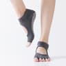 Breathable Pilates Socks For Women NonSlip Yoga Socks Five Toe Backless Fitness Slippers Ladies Bal 1