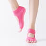 Breathable Pilates Socks For Women NonSlip Yoga Socks Five Toe Backless Fitness Slippers Ladies Bal 4