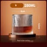 Crystal Whiskey Glasses Rotating Spinning Tumbler Whiskey Glass With Base Wine Brandy Glass Cup Dri 5