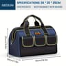 Tool Bag For Electricians Heavy Duty Storage Organizer Professional Work Bag Wrench Set Belt Indust 4