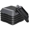 High Step Aerobic Platform Stepper Adjustable With Risers Perfect For Home Use GreenGray 1