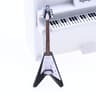 Mini Simulation Electric Guitar For Doll House Popular Guitar Matching Miniature Scene Props 6