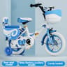 Cute Cartoon Princess Girls Bike Folding Childrens Bicycle With Training Wheels Doll Seat  Basket K 6