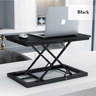 Gas Spring Laptop Stand Riser Lightweight Sit To Stand Converter 5
