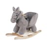 Wooden Plush Rocker Unicorn Ride On Toys for Toddlers, Baby Unicorn Rocker Gift for Kids