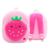 Mini Plushie Avocado Pumpkin Strawberry Backpack, Cute Cartoon Toddlers Schoolbag for Kids, Kindergarten Bookbag