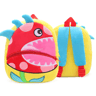 Mini Plushie Avocado Pumpkin Strawberry Backpack, Cute Cartoon Toddlers Schoolbag for Kids, Kindergarten Bookbag