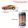 Coke Can Speed Mini Electric RC Car, Micro Racing Car with LED Lights, Remote Control Car Toys for Boys and Girls