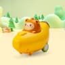 Toddler Press and Go Toy Cars, Wind-up Cars, Baby Animal Vehicles, Bunny Rabbit, Airplane for Easter for Kids