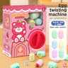 Christmas Twist Egg Maker with Santa, Elk & Snowman Dolls – Fun Surprise Twist Egg Maker for Kids, Perfect Christmas